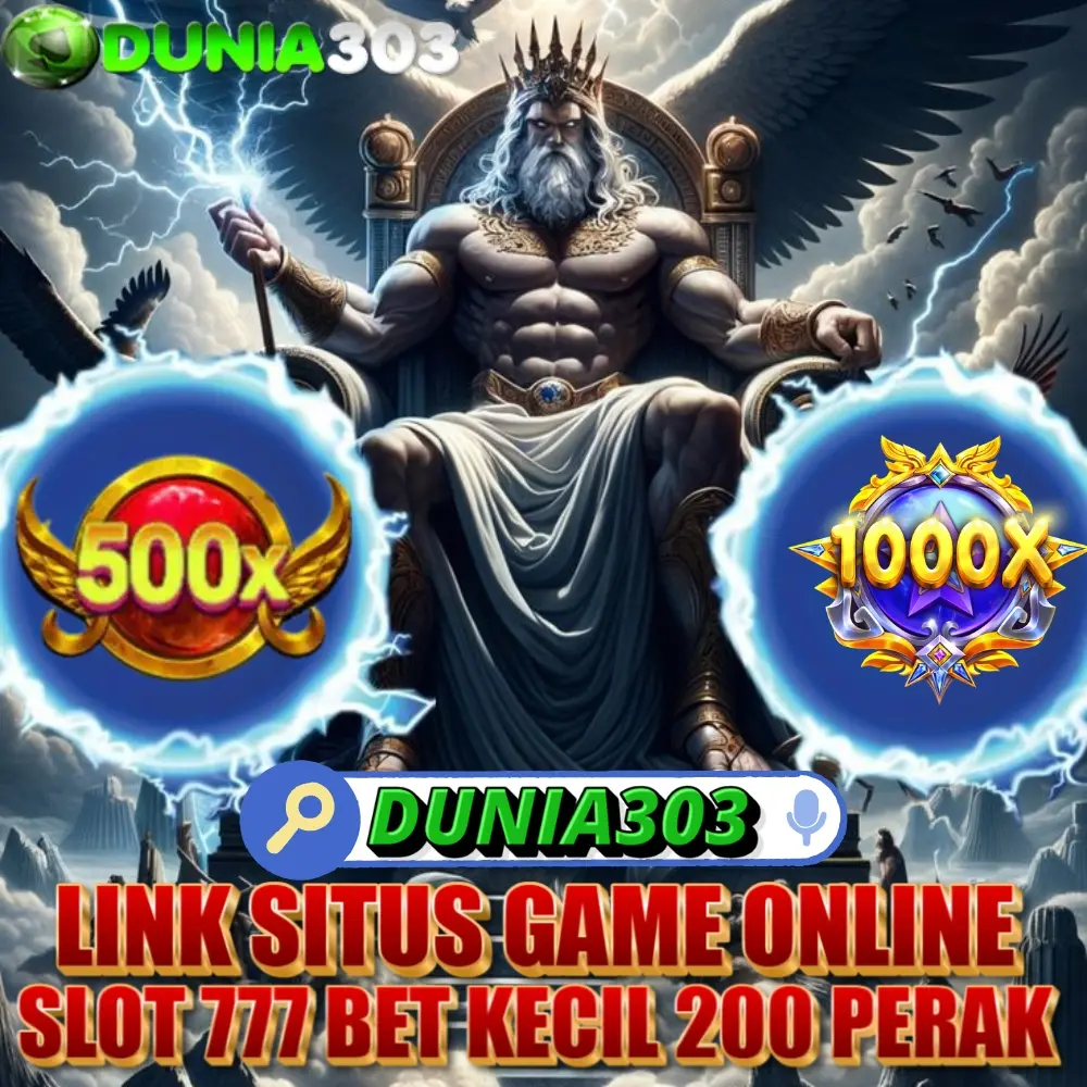 DUNIA303: Situs Link Hiburan Online Game Slot 777 Bet Kecil 200
